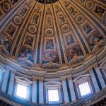 Entering the Basilica